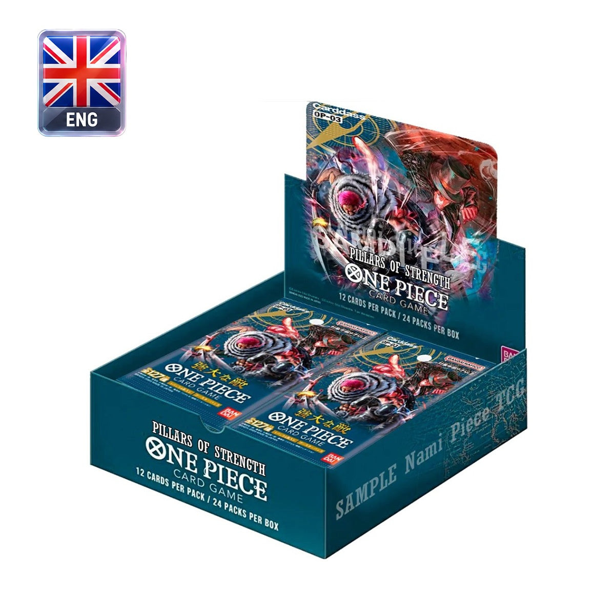 Carte One Piece - OP-03 Pillars of Strength (Box 24 Buste- EN)