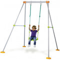 Smoby 7600310191 Altalena Plus in Metallo con Seggiolino Evolutivo 2 in 1, Altezza 180 cm