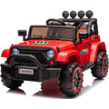 Auto Elettrica Macchina per Bambini Fuoristrada Off-Road con Sedile in Pelle e Telecomando 12V Full Optional