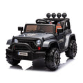 Auto Elettrica Macchina per Bambini Fuoristrada Off-Road con Sedile in Pelle e Telecomando 12V Full Optional – Variante Grigio