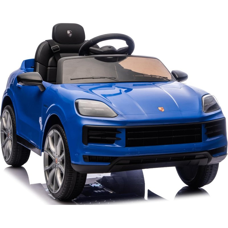 Auto Elettrica Macchina per Bambini Porsche Cayenne 12V con Telecomando – Variante Blu