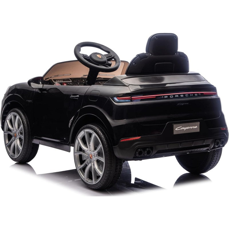 Auto Elettrica Macchina per Bambini Porsche Cayenne 12V con Telecomando – Variante Nero