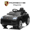 Auto Elettrica Macchina per Bambini Porsche Cayenne 12V con Telecomando – Variante Nero