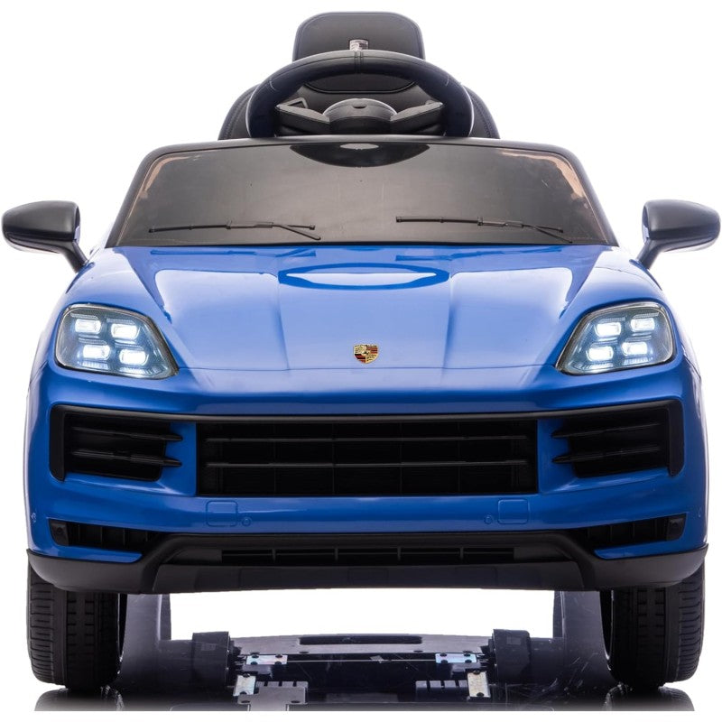 Auto Elettrica Macchina per Bambini Porsche Cayenne 12V con Telecomando – Variante Blu