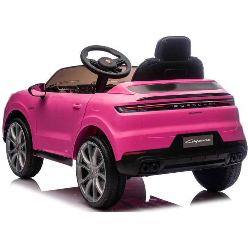 Auto Elettrica Macchina per Bambini Porsche Cayenne 12V con Telecomando – Variante Rosa