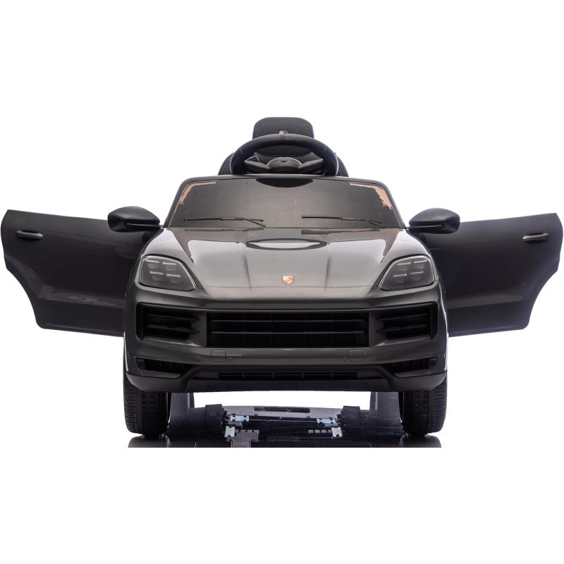 Auto Elettrica Macchina per Bambini Porsche Cayenne 12V con Telecomando – Variante Grigio