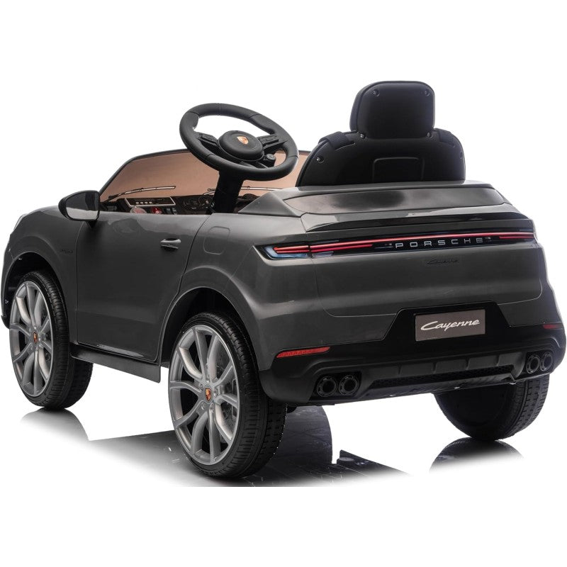 Auto Elettrica Macchina per Bambini Porsche Cayenne 12V con Telecomando – Variante Grigio