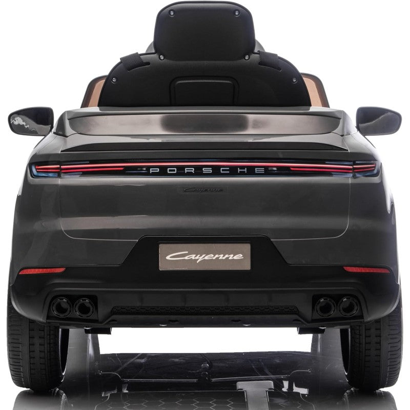 Auto Elettrica Macchina per Bambini Porsche Cayenne 12V con Telecomando – Variante Grigio