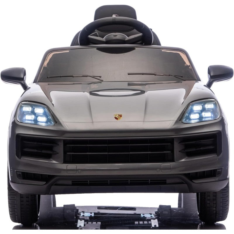 Auto Elettrica Macchina per Bambini Porsche Cayenne 12V con Telecomando – Variante Grigio