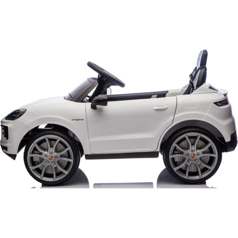 Auto Elettrica Macchina per Bambini Porsche Cayenne 12V con Telecomando – Variante Bianco