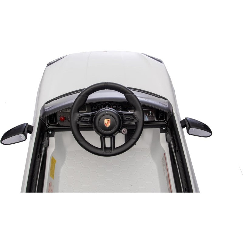 Auto Elettrica Macchina per Bambini Porsche Cayenne 12V con Telecomando – Variante Bianco