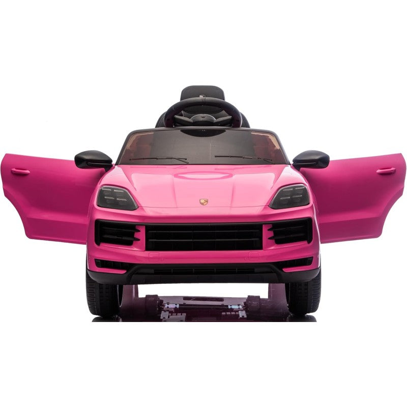 Auto Elettrica Macchina per Bambini Porsche Cayenne 12V con Telecomando – Variante Rosa