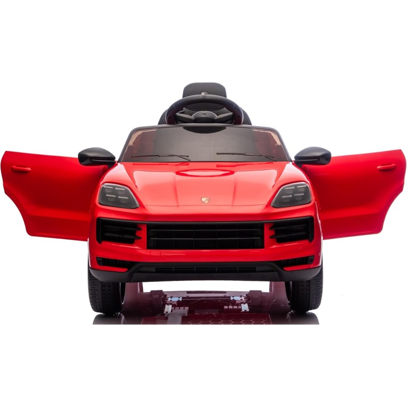 Auto Elettrica Macchina per Bambini Porsche Cayenne 12V con Telecomando – Variante Rosso
