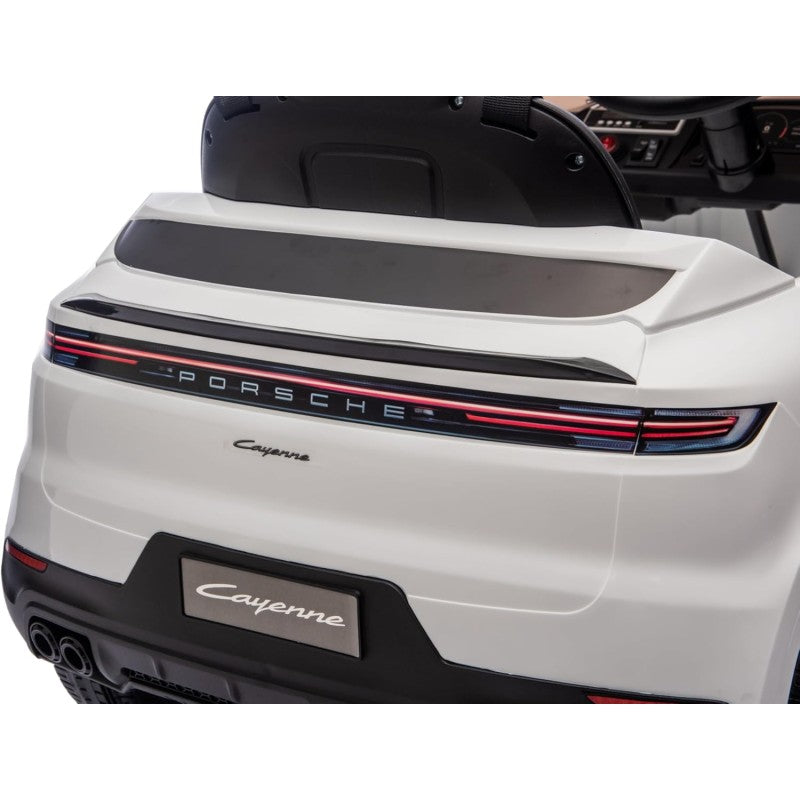 Auto Elettrica Macchina per Bambini Porsche Cayenne 12V con Telecomando – Variante Bianco