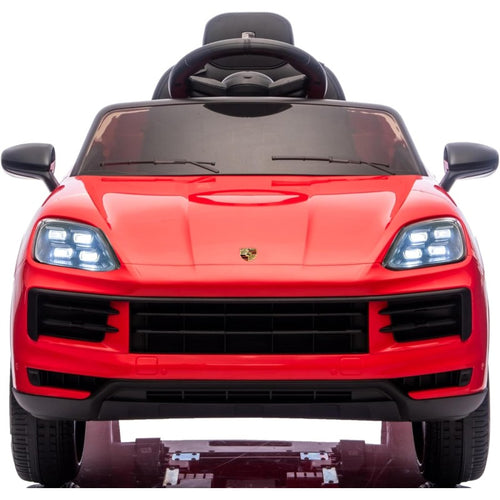 Auto Elettrica Macchina per Bambini Porsche Cayenne 12V con Telecomando – Variante Rosso