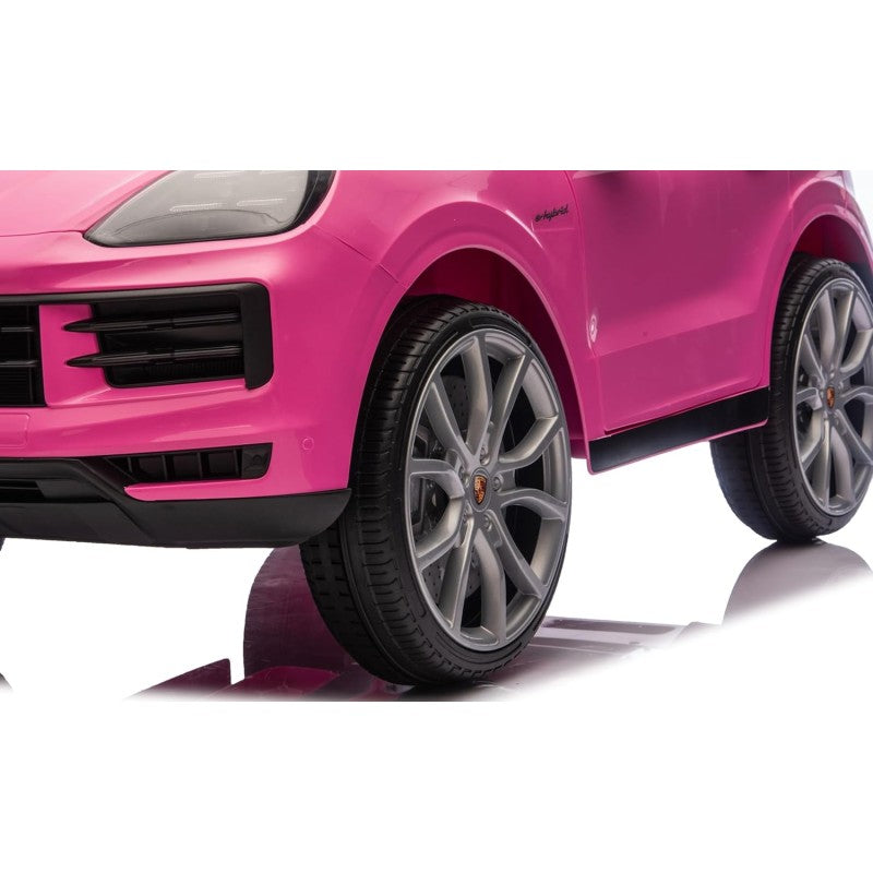 Auto Elettrica Macchina per Bambini Porsche Cayenne 12V con Telecomando – Variante Rosa