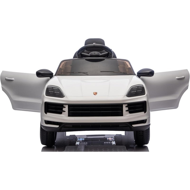 Auto Elettrica Macchina per Bambini Porsche Cayenne 12V con Telecomando – Variante Bianco