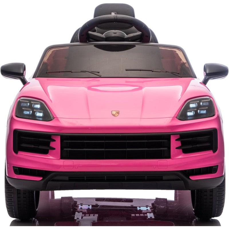 Auto Elettrica Macchina per Bambini Porsche Cayenne 12V con Telecomando – Variante Rosa