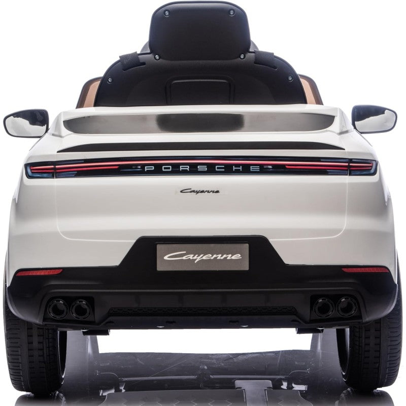 Auto Elettrica Macchina per Bambini Porsche Cayenne 12V con Telecomando – Variante Bianco
