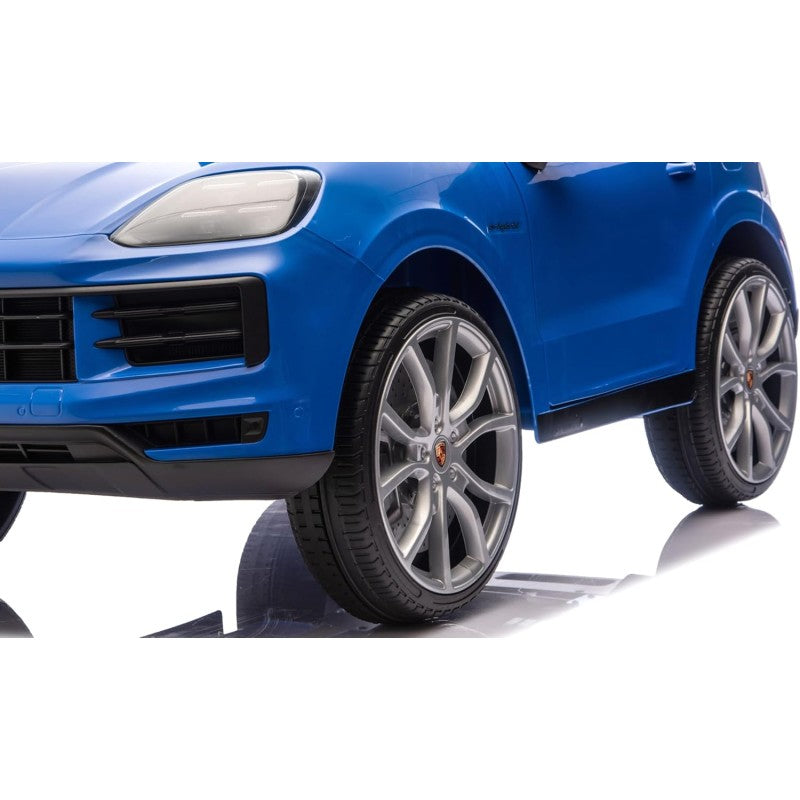 Auto Elettrica Macchina per Bambini Porsche Cayenne 12V con Telecomando – Variante Blu