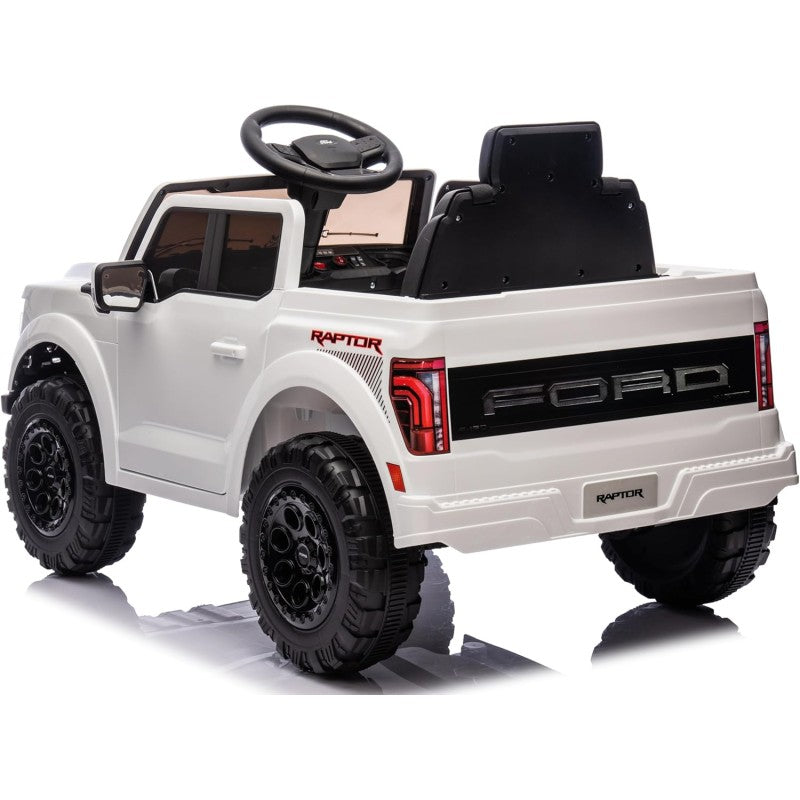 Auto Elettrica Macchina per Bambini 12V BABY Ford F150 Raptor 0986 – Variante Bianco