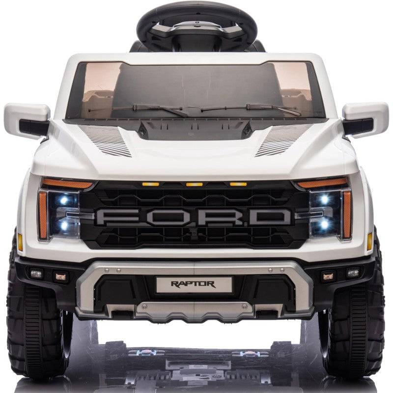 Auto Elettrica Macchina per Bambini 12V BABY Ford F150 Raptor 0986 – Variante Bianco