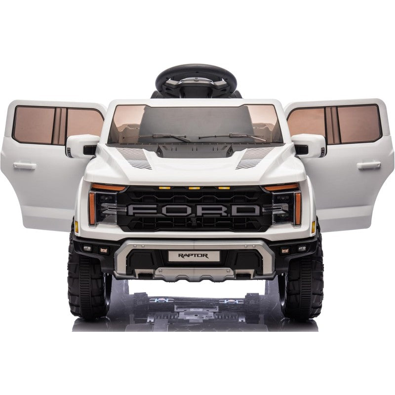 Auto Elettrica Macchina per Bambini 12V BABY Ford F150 Raptor 0986 – Variante Bianco