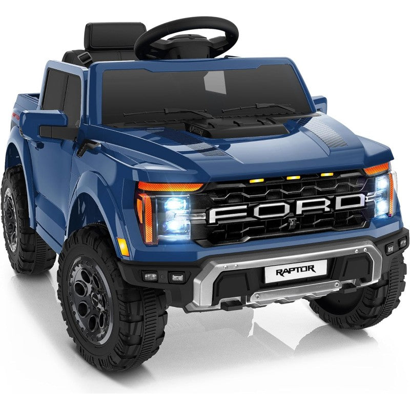 Auto Elettrica Macchina per Bambini 12V BABY Ford F150 Raptor 0986 - Blu