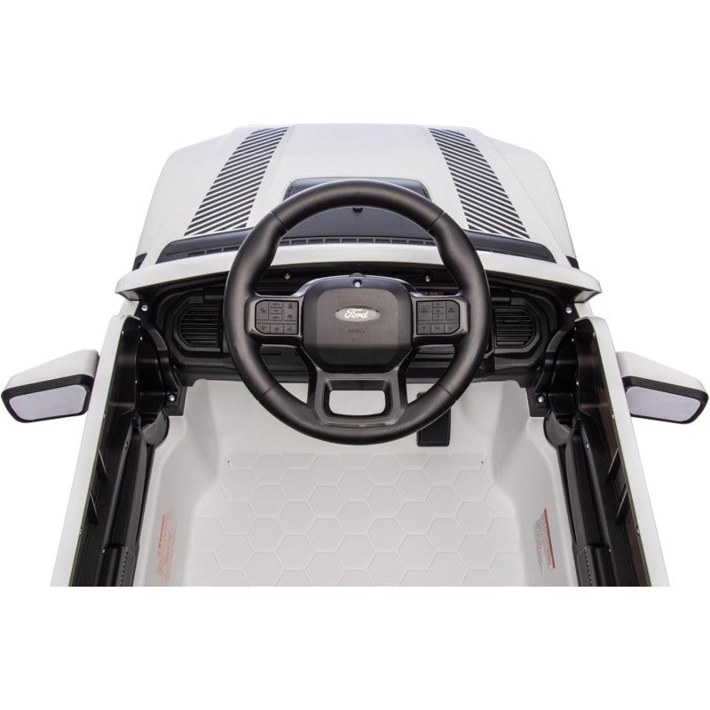 Auto Elettrica Macchina per Bambini 12V BABY Ford F150 Raptor 0986 – Variante Bianco