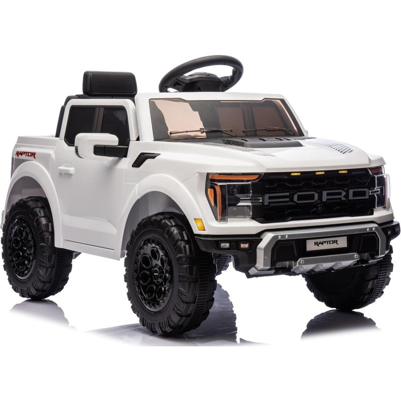 Auto Elettrica Macchina per Bambini 12V BABY Ford F150 Raptor 0986 – Variante Bianco