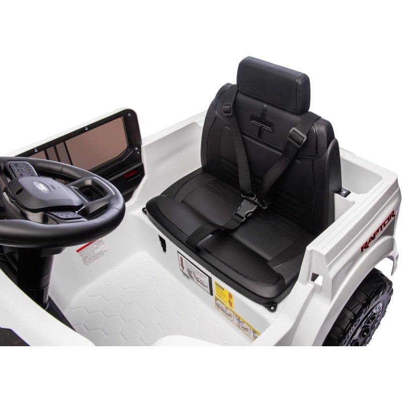 Auto Elettrica Macchina per Bambini 12V BABY Ford F150 Raptor 0986 – Variante Bianco