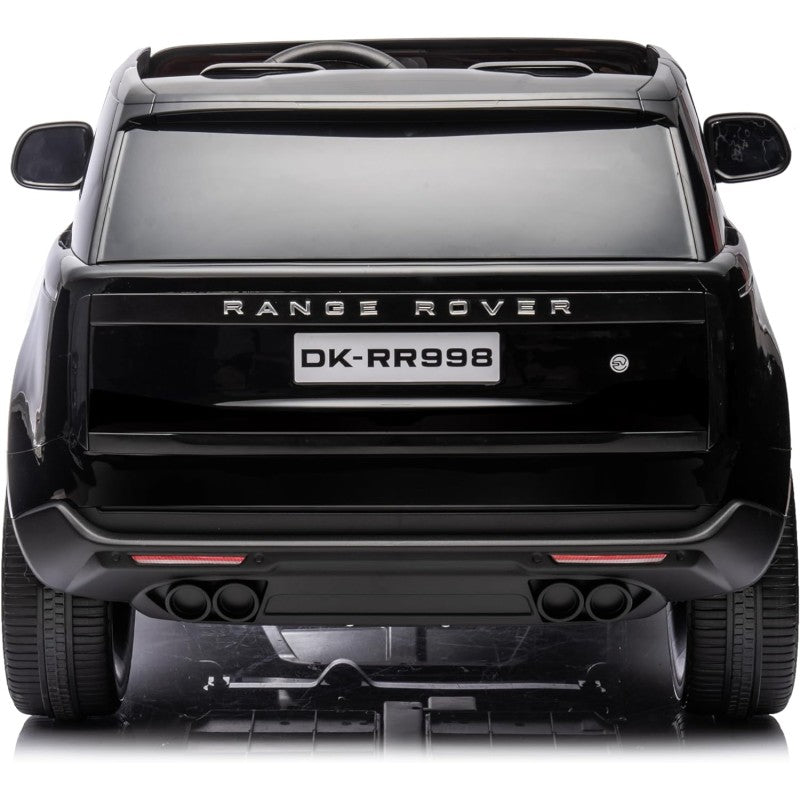 Auto Elettrica Macchina per Bambini 24V Range Rover Sport 2 Posti Sedile in Pelle Ruote in Gomma Telecomando Full Optional – Variante Nero