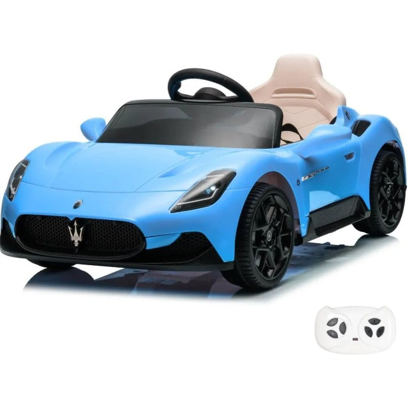 Auto Elettrica Macchina per Bambini Maserati Cielo MC20 12v Full Optional con Porte Apribili e Telecomando - Celeste