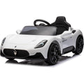 Auto Elettrica Macchina per Bambini Maserati Cielo MC20 12v Full Optional con Porte Apribili e Telecomando – Variante Bianco
