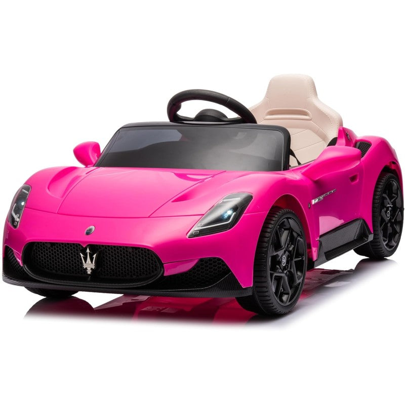 Auto Elettrica Macchina per Bambini Maserati Cielo MC20 12v Full Optional con Porte Apribili e Telecomando – Variante Rosa
