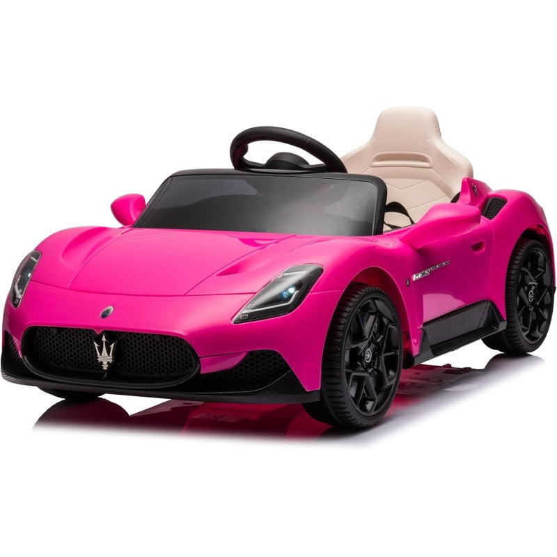 Auto Elettrica Macchina per Bambini Maserati Cielo MC20 12v Full Optional con Porte Apribili e Telecomando - Rosa