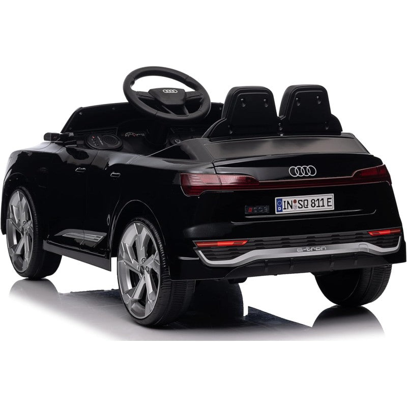 Auto Macchina Elettrica per Bambini 12V Audi SQ8 e-tron Sportback con Telecomando – Variante Nero