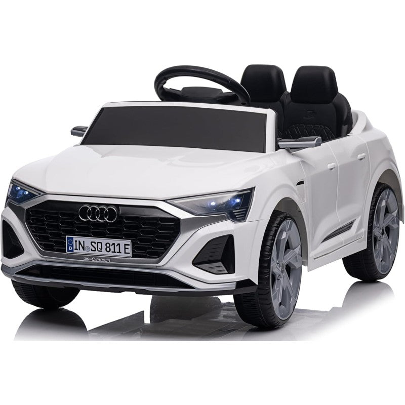 Auto Macchina Elettrica per Bambini 12V Audi SQ8 e-tron Sportback con Telecomando – Variante Bianco