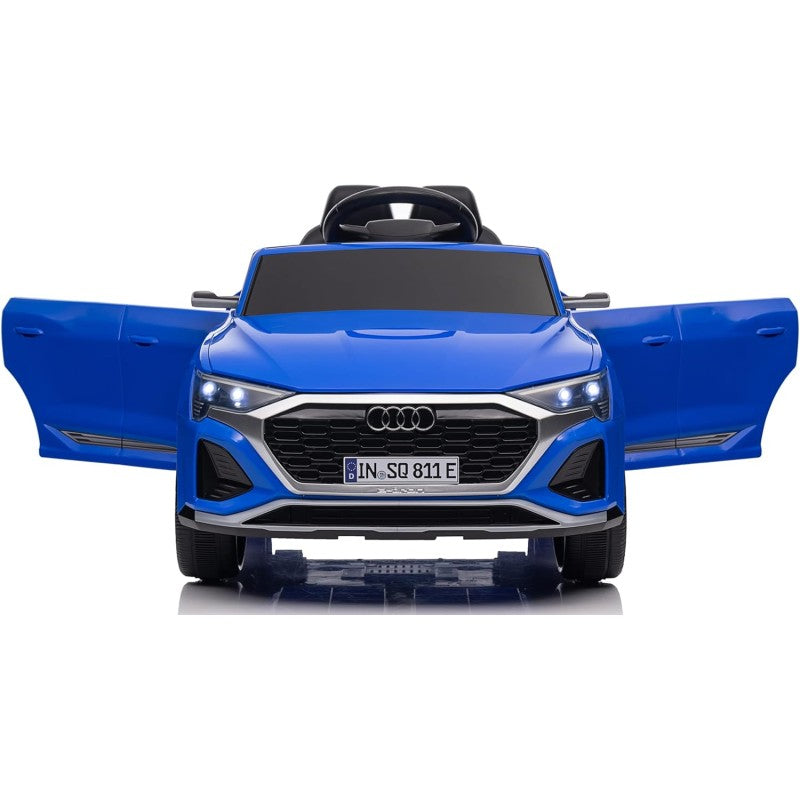 Auto Macchina Elettrica per Bambini 12V Audi SQ8 e-tron Sportback con Telecomando – Variante Blu