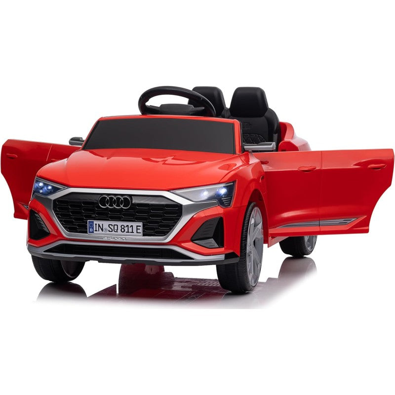 Auto Macchina Elettrica per Bambini 12V Audi SQ8 e-tron Sportback con Telecomando – Variante Rosso