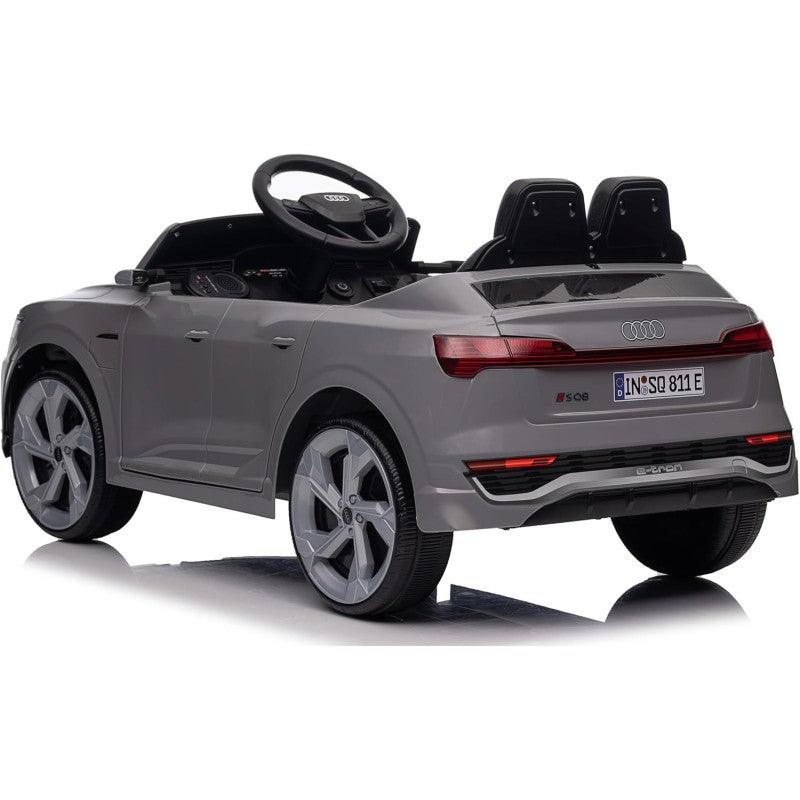 Auto Macchina Elettrica per Bambini 12V Audi SQ8 e-tron Sportback con Telecomando – Variante Grigio