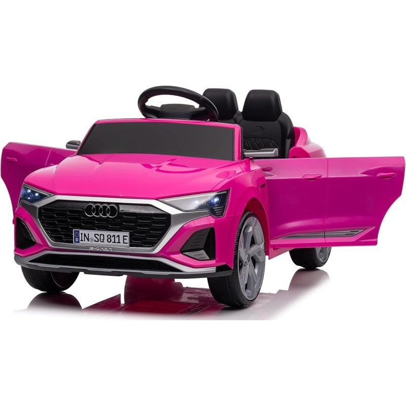 Auto Macchina Elettrica per Bambini 12V Audi SQ8 e-tron Sportback con Telecomando – Variante Rosa