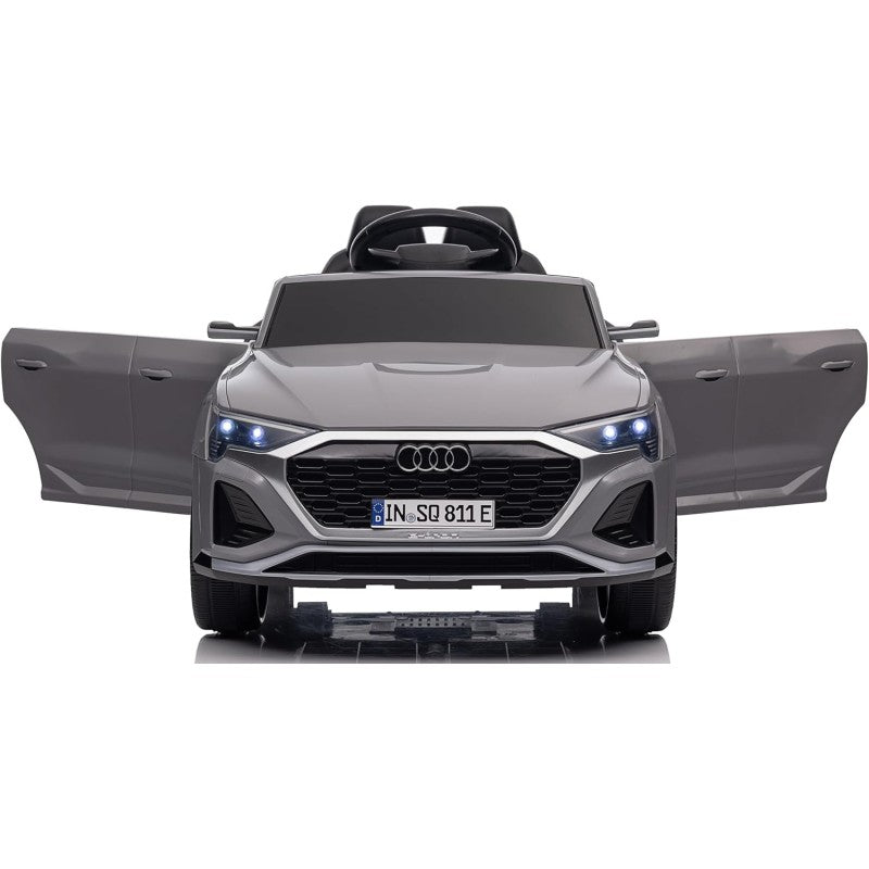 Auto Macchina Elettrica per Bambini 12V Audi SQ8 e-tron Sportback con Telecomando – Variante Grigio
