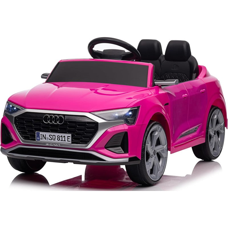 Auto Macchina Elettrica per Bambini 12V Audi SQ8 e-tron Sportback con Telecomando – Variante Rosa