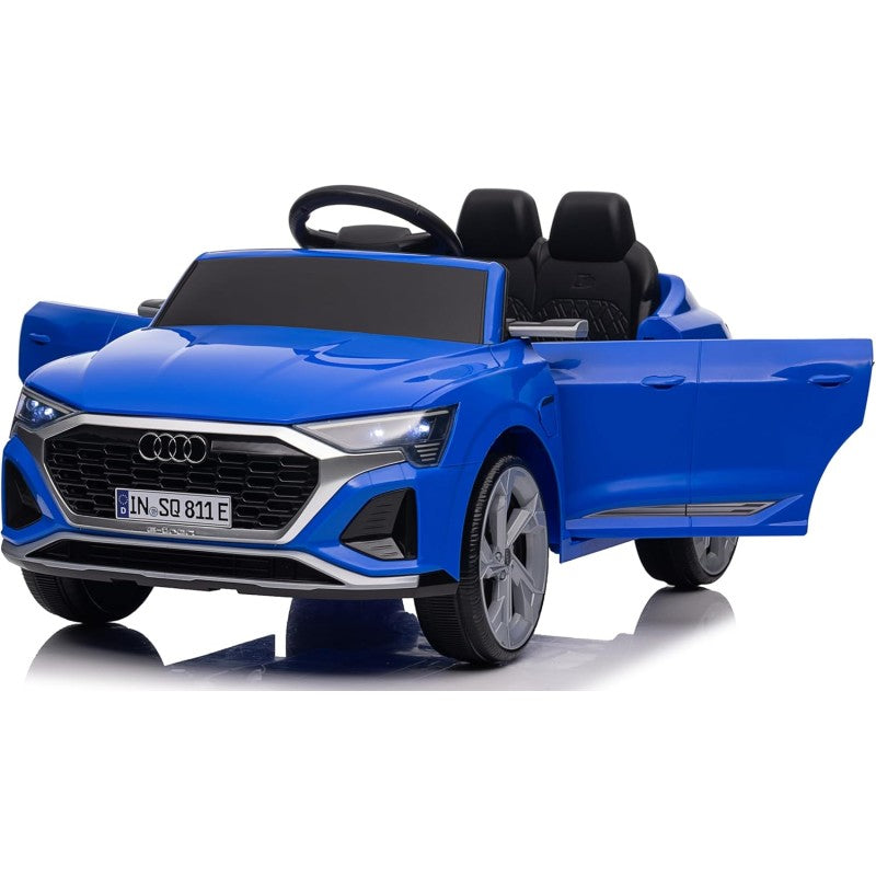 Auto Macchina Elettrica per Bambini 12V Audi SQ8 e-tron Sportback con Telecomando – Variante Blu