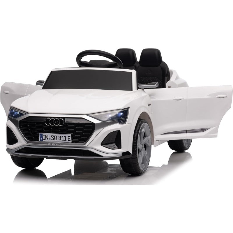 Auto Macchina Elettrica per Bambini 12V Audi SQ8 e-tron Sportback con Telecomando – Variante Bianco
