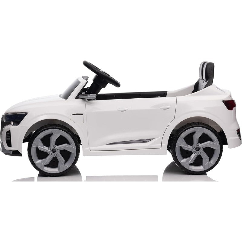Auto Macchina Elettrica per Bambini 12V Audi SQ8 e-tron Sportback con Telecomando – Variante Bianco