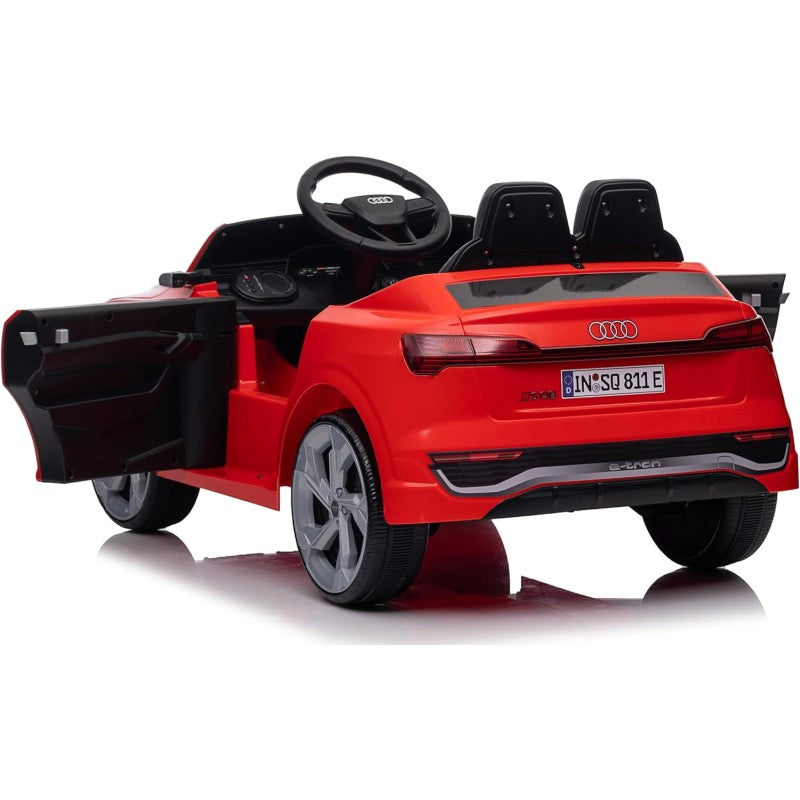 Auto Macchina Elettrica per Bambini 12V Audi SQ8 e-tron Sportback con Telecomando – Variante Rosso