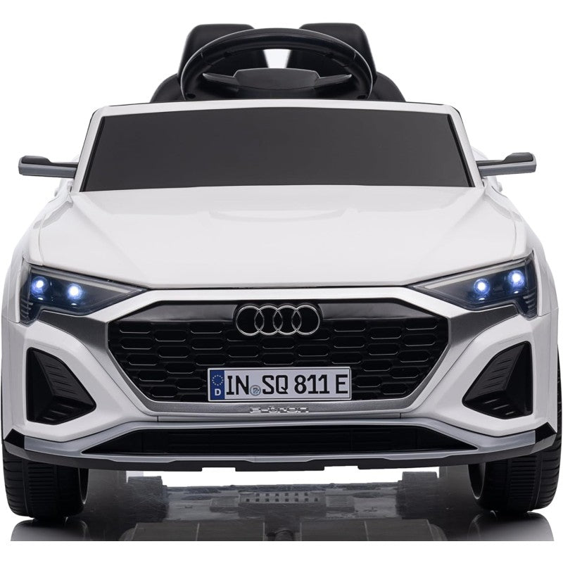 Auto Macchina Elettrica per Bambini 12V Audi SQ8 e-tron Sportback con Telecomando – Variante Bianco