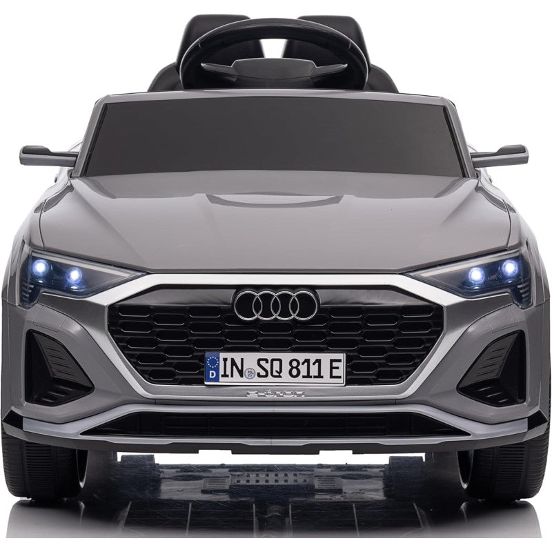 Auto Macchina Elettrica per Bambini 12V Audi SQ8 e-tron Sportback con Telecomando – Variante Grigio